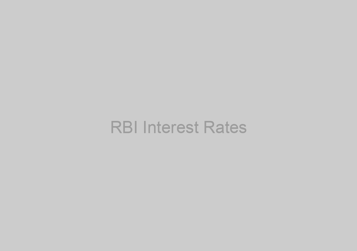 RBI Interest Rates